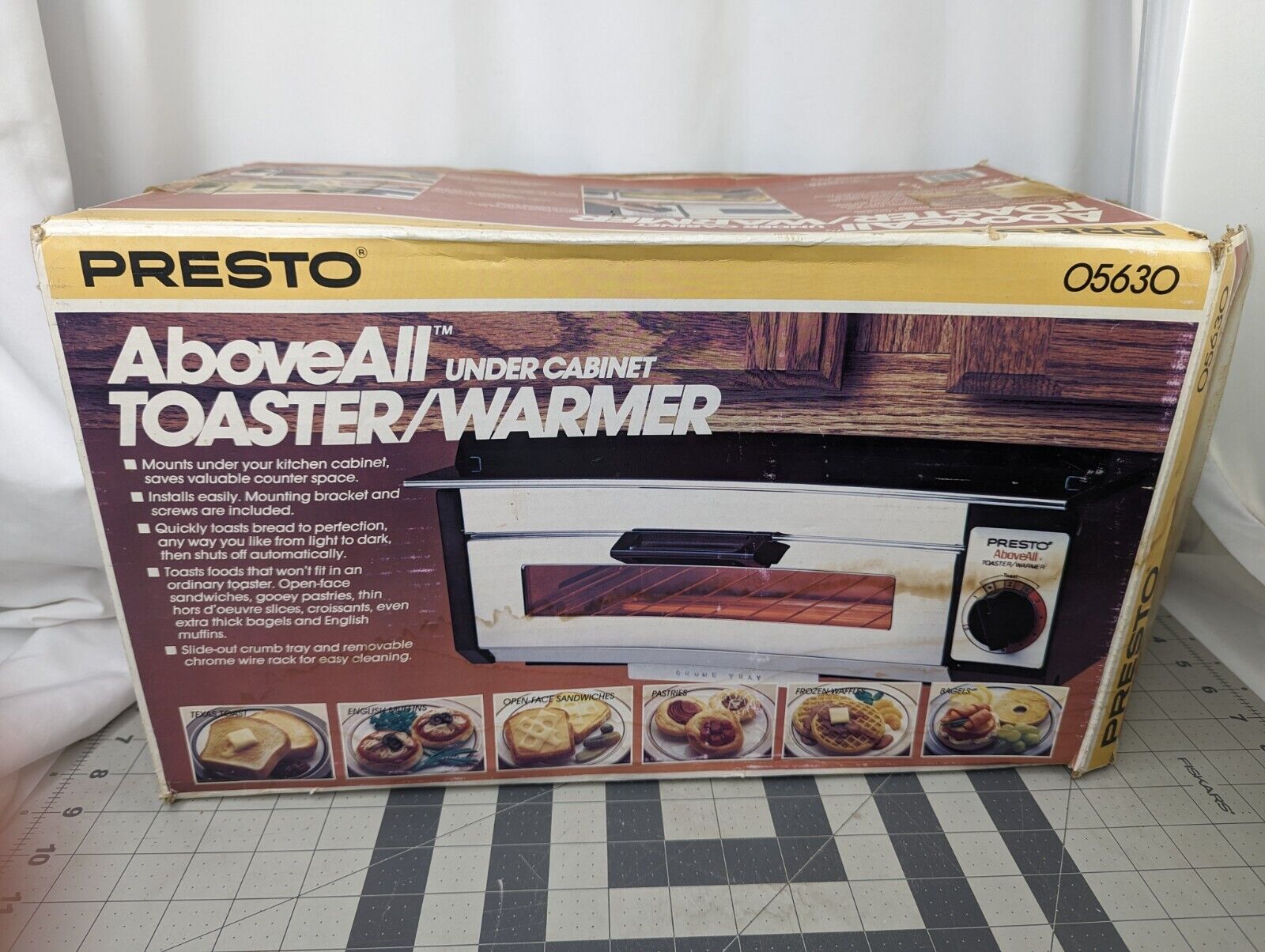 Vintage Presto Aboveall Toaster Warmer Oven 05630 Under Cabinet