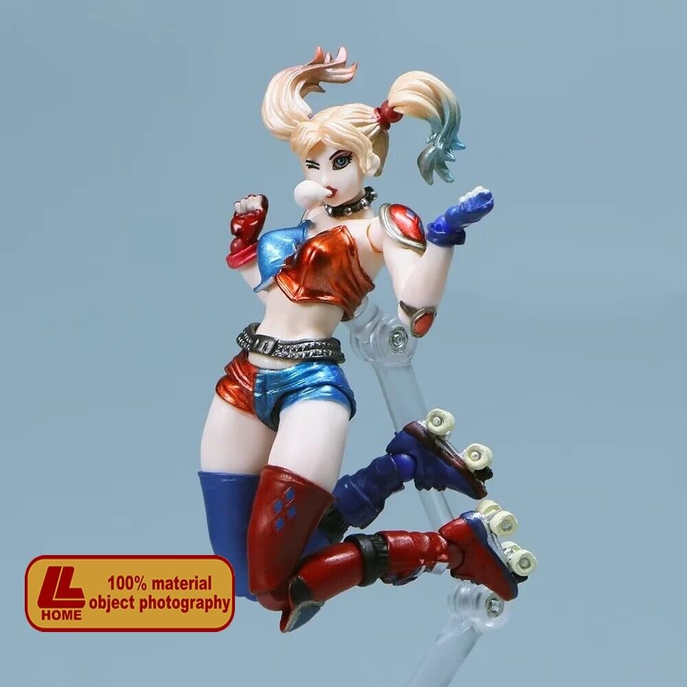 Anime Movie Suicide Squad Harley Quinn Movable PVC Figure Toy Gift collection