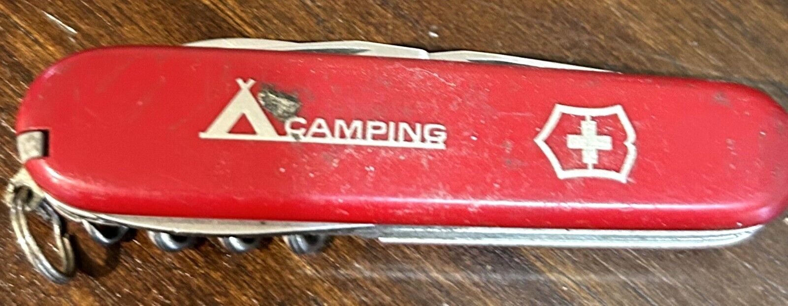 Vintage Victorinox Red Camping Swiss Army Utility Knife