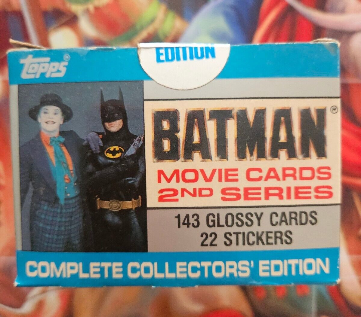 Batman Movie Cards - 1989 Topps - Complete Collector's Edition 2nd Series Sealed