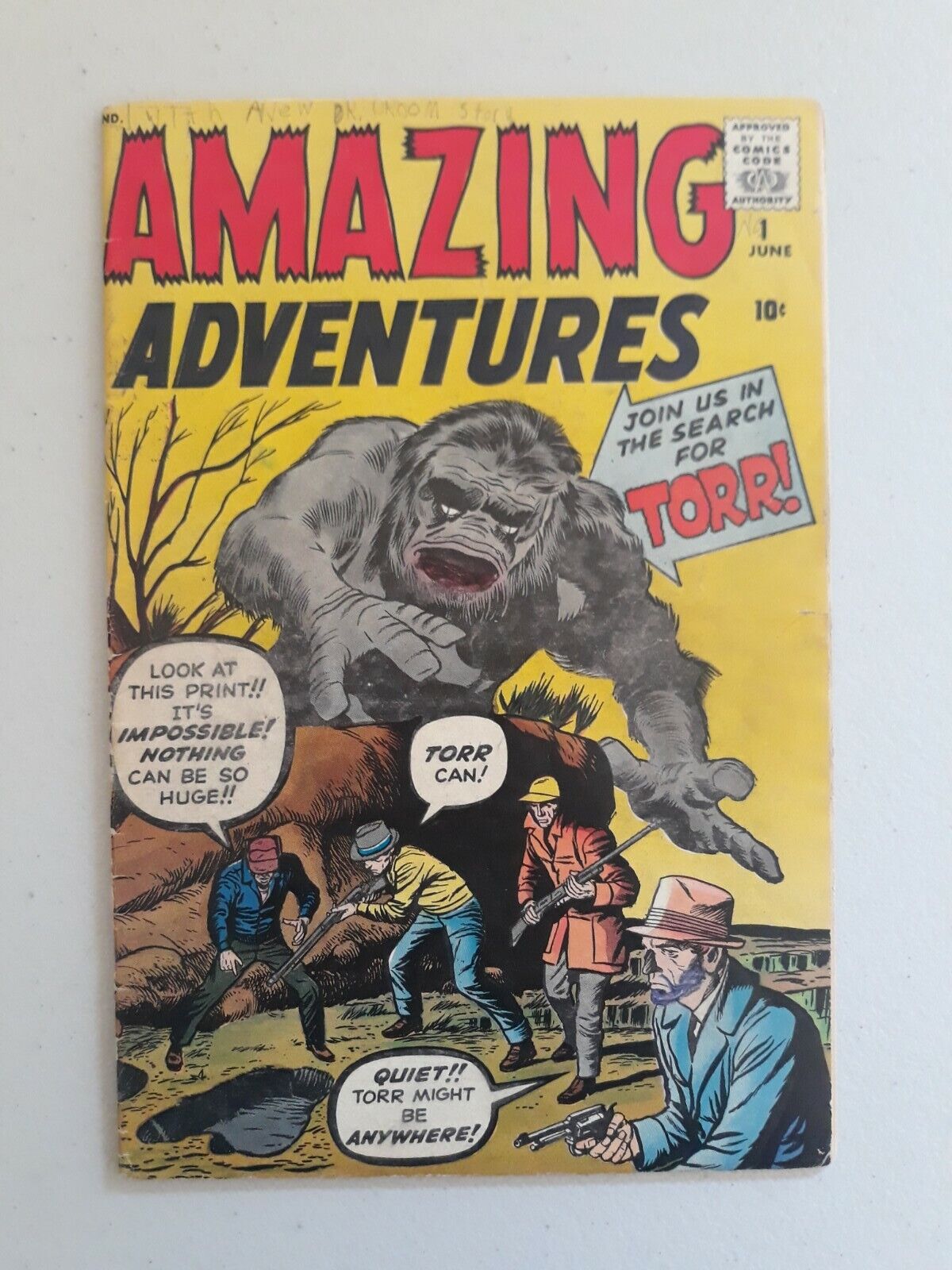 Amazing  Adventures 1 Marvel Comics 1961 1st Doctor Druid, Jack Kirby 