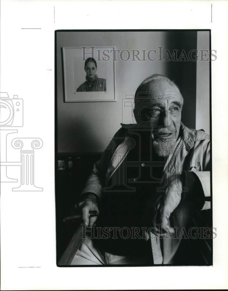 1991 Press Photo Portrait of Mitch Miller, formerly of Syracuse, New York
