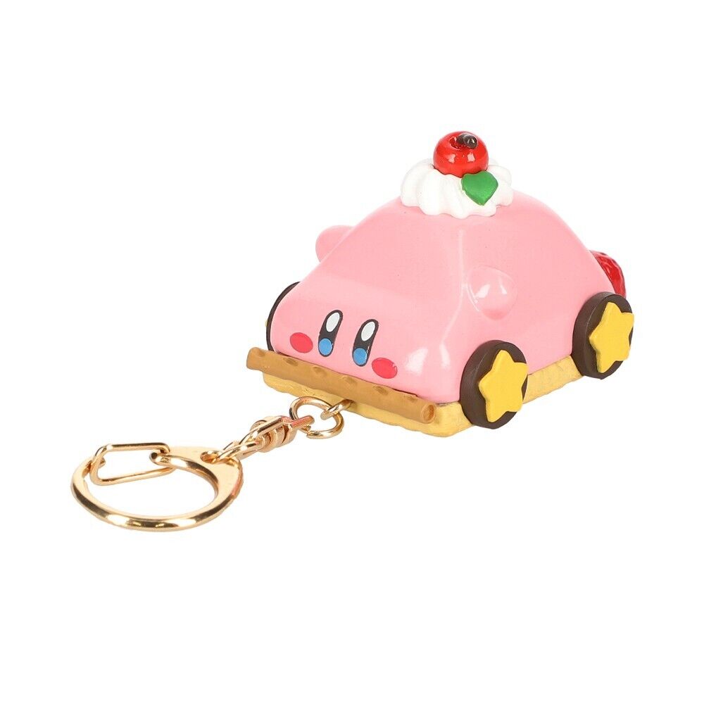 Kirby Cafe Exclusive Inhale Cake Car Key Ring Pink Nintendo Kawaii Japan Limited