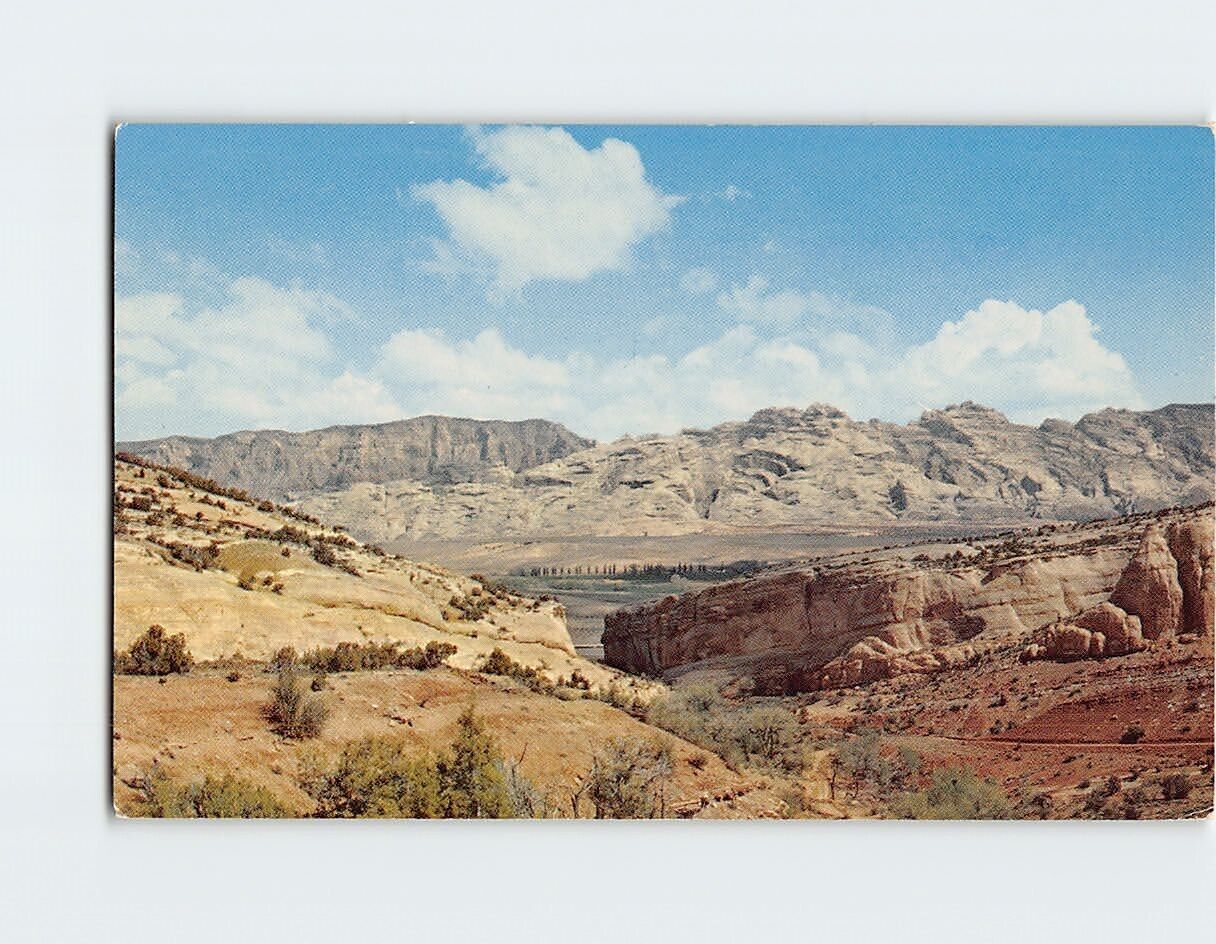 Postcard Dinosaur National Monument Utah-Colorado USA North America