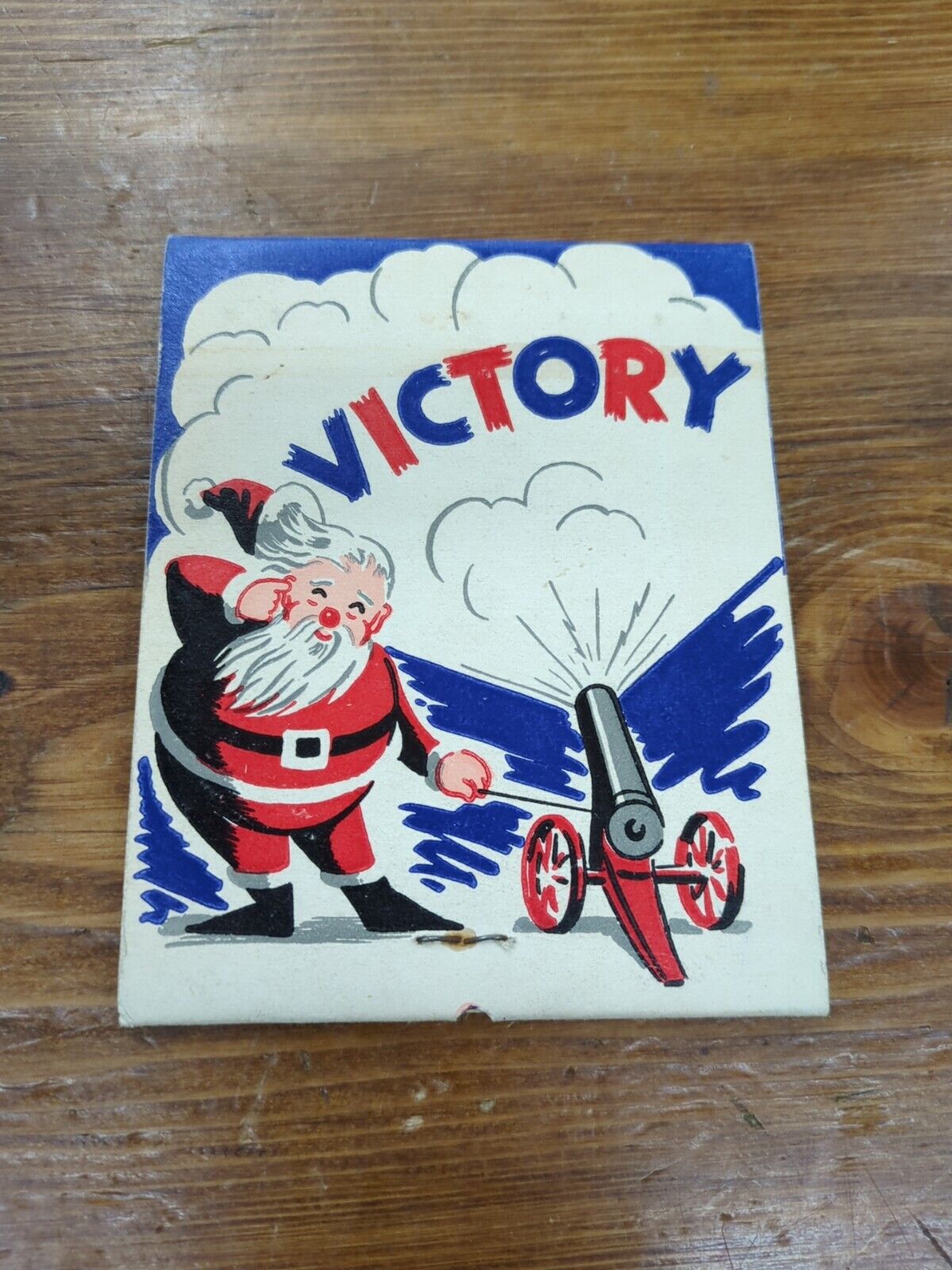 Vintage World War II Victory Santa Claus 4\