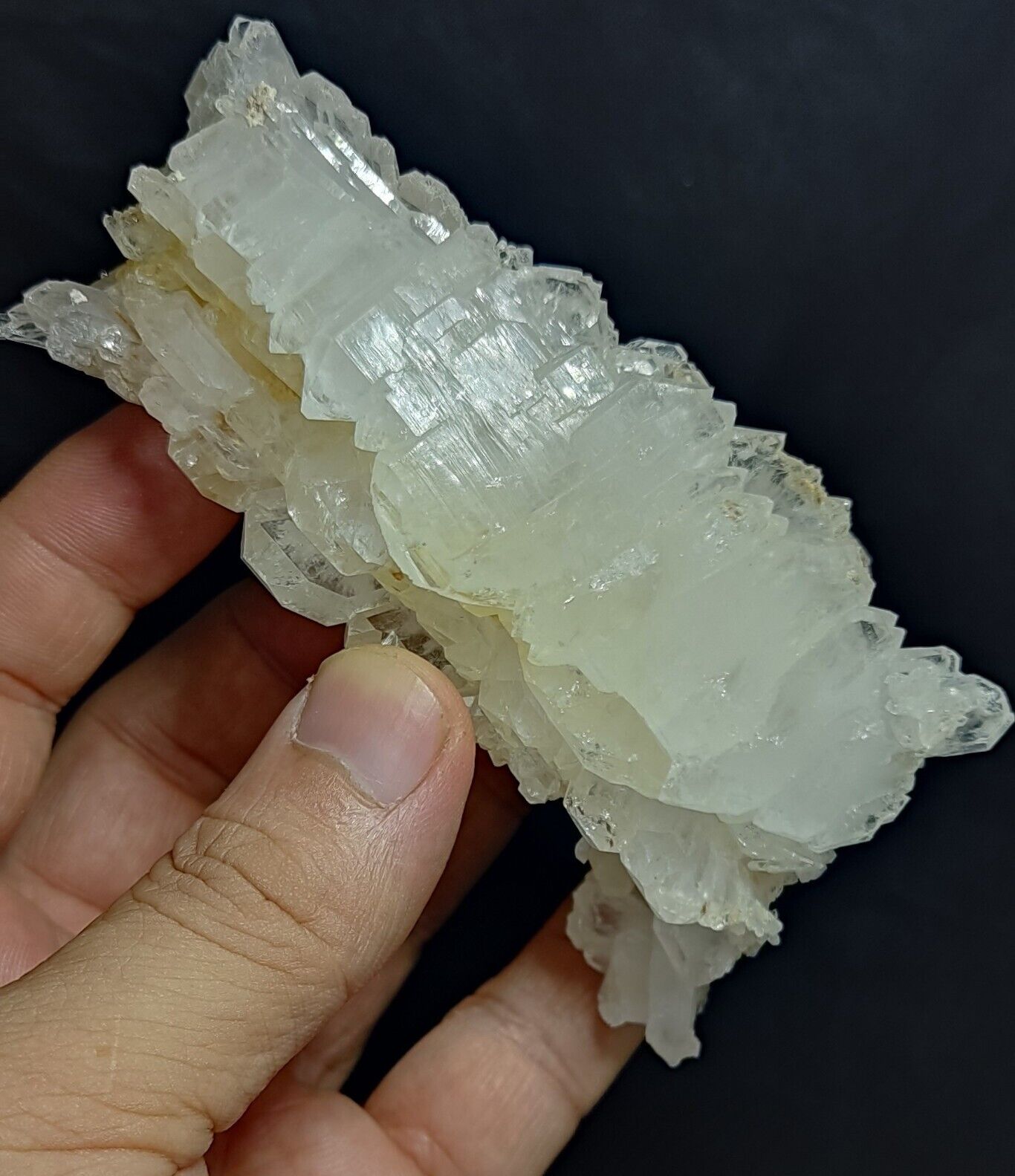 Natural Faden Quartz Crystal 105 grams