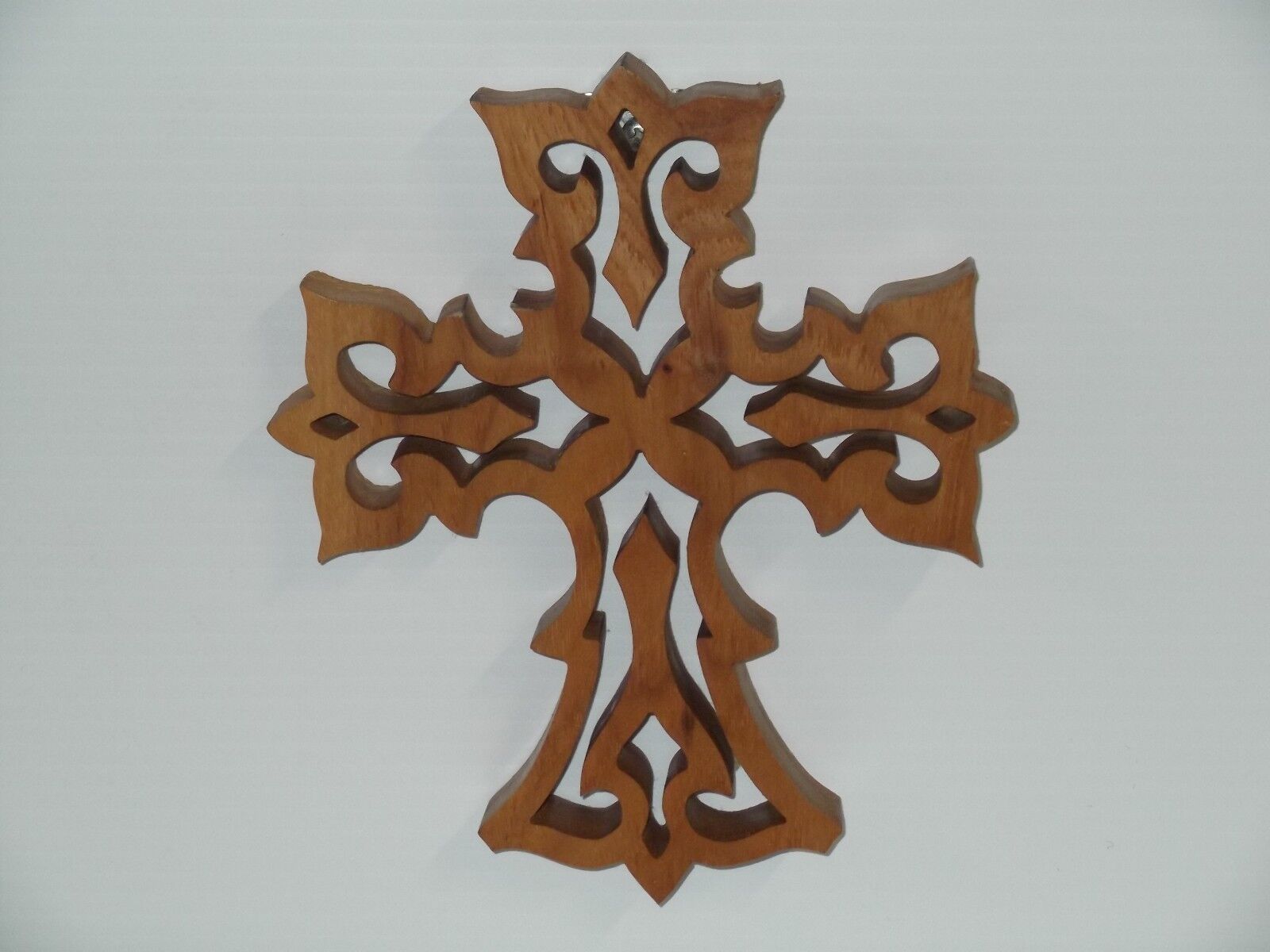 Handcrafted Oak Cross- for wall hanging