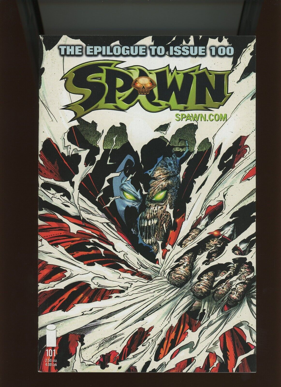 (2000) Spawn #101: FIRST PRINTING GEORGE PEREZ COVER ART (8.0/8.5)