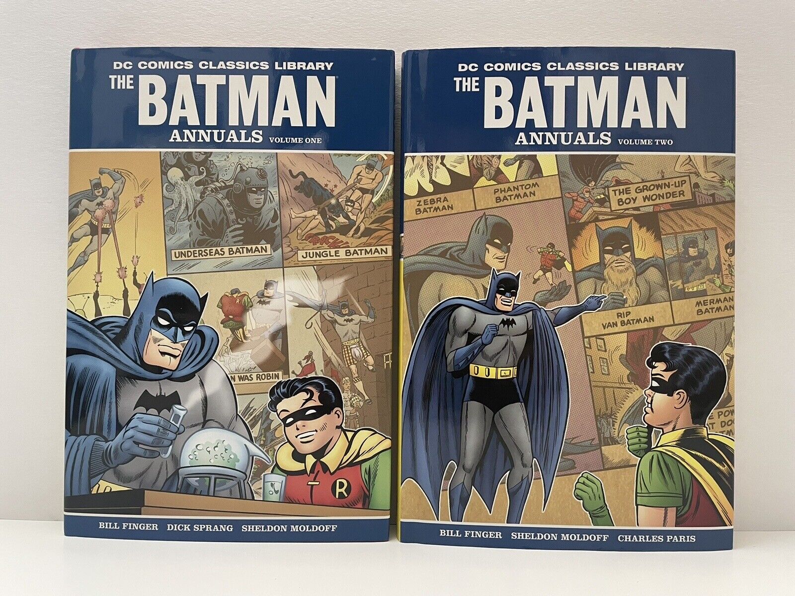 DC Comics Classics Library: The Batman Annuals Vol 1 & Vol 2 Hardcover HC
