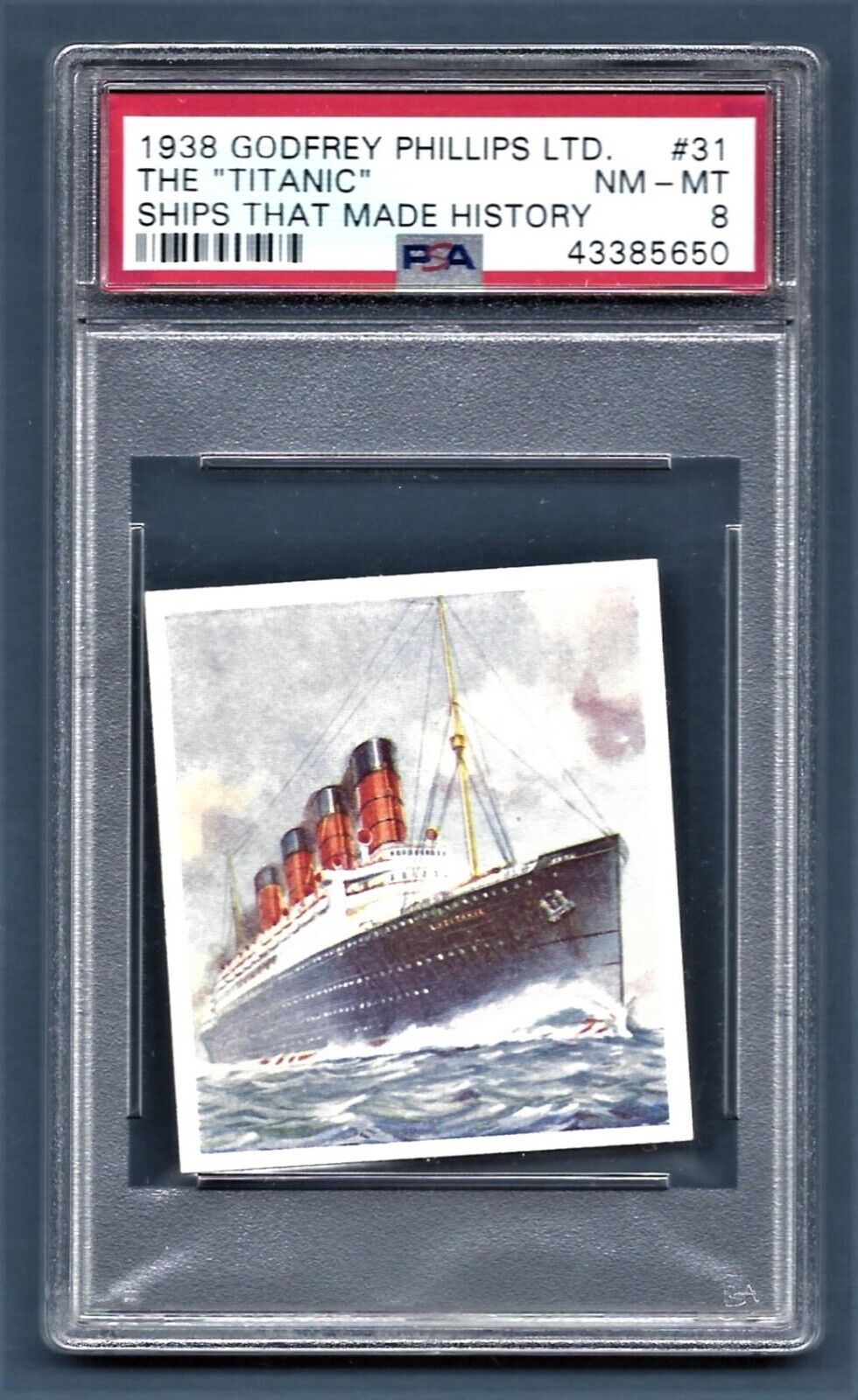 1938 Godfrey Phillips LTD. Ships History The \