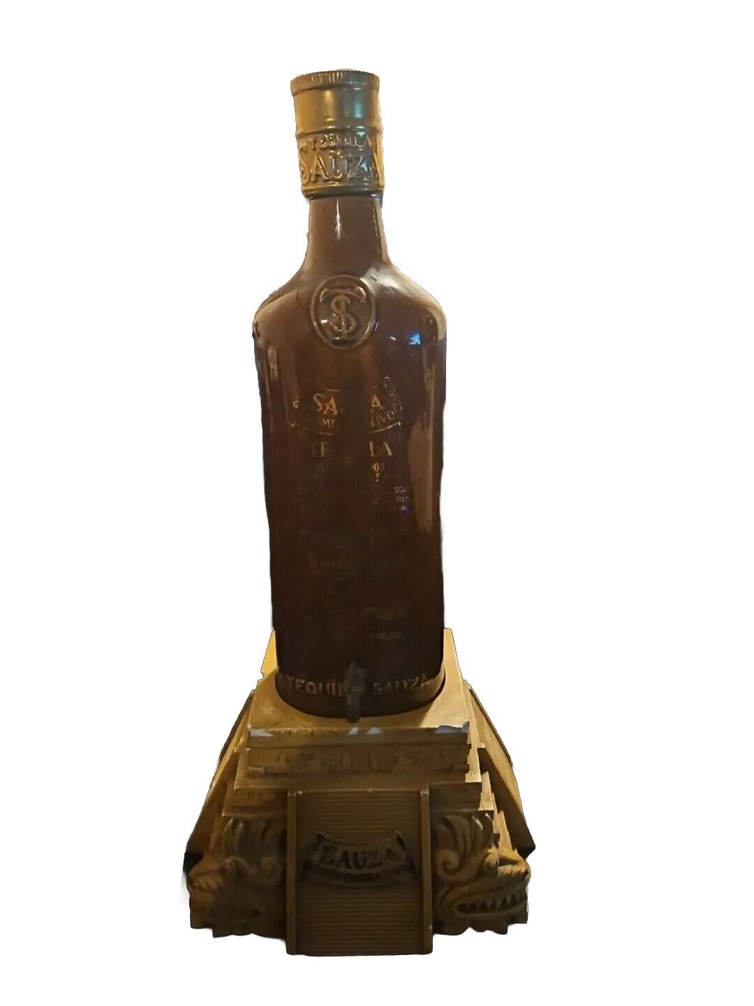 vintage sauza conmemorativo 1979 pyramid w/ 1 gallon bottle Collectible Rare