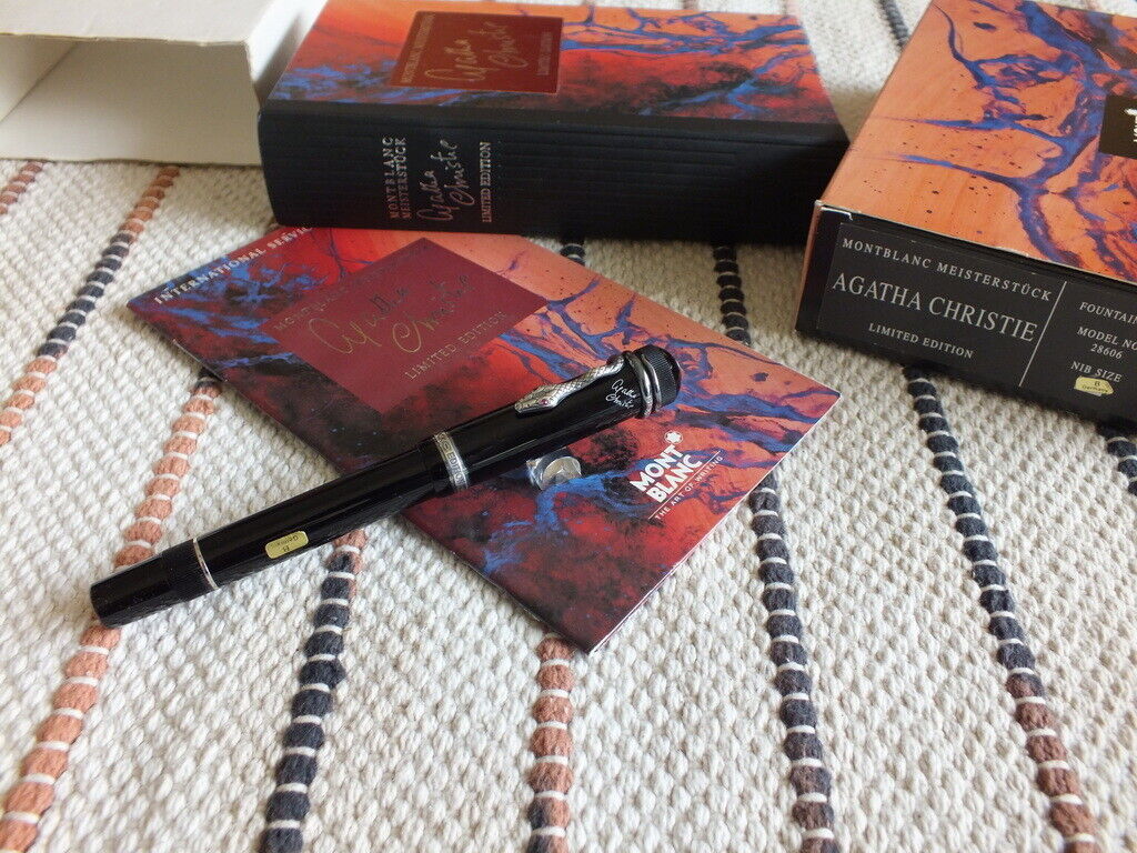 Montblanc 1993 Limited Writer Edition Agatha Christie 18K Fountain Pen
