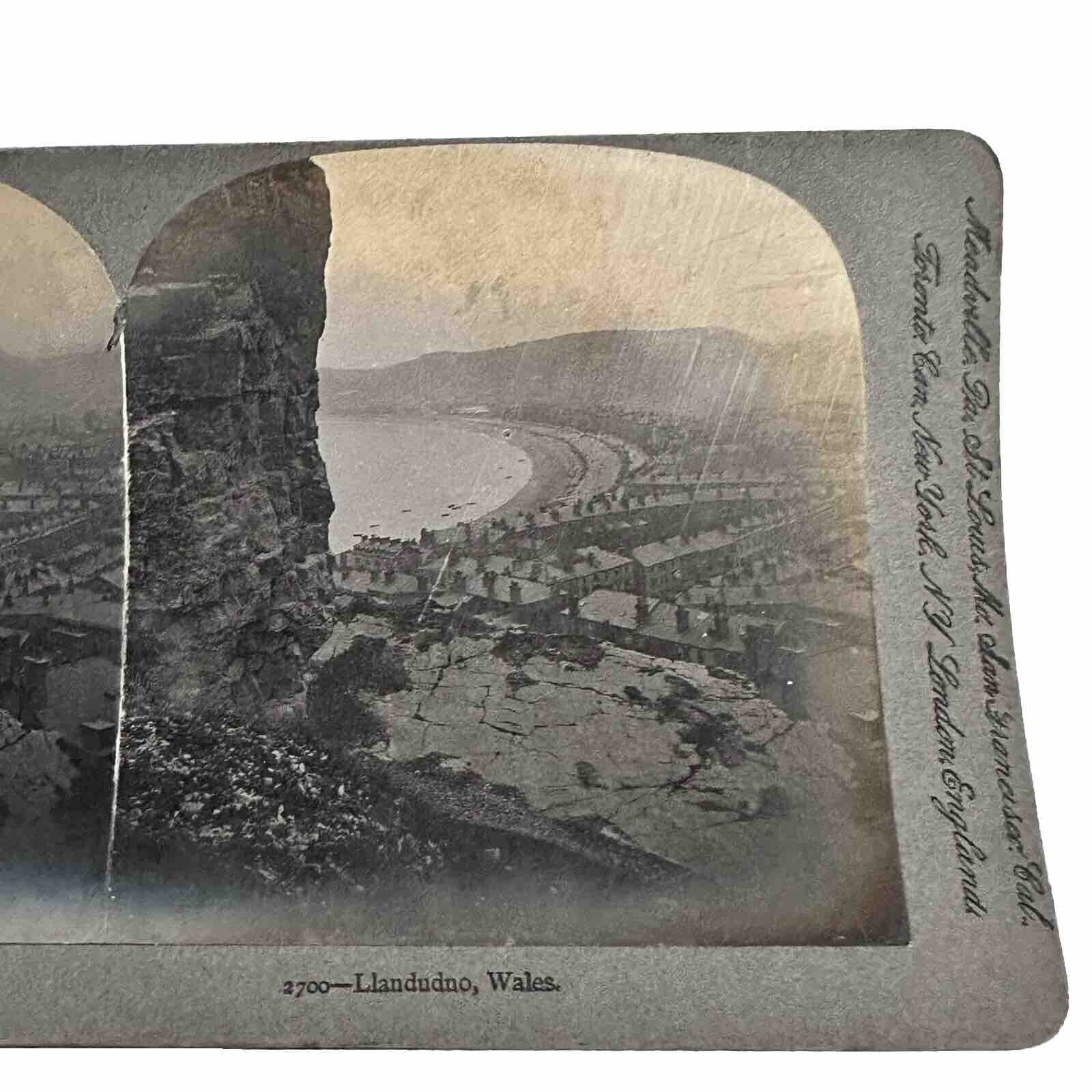 2700 Llandudno Wales Keystone View Company Stereoview