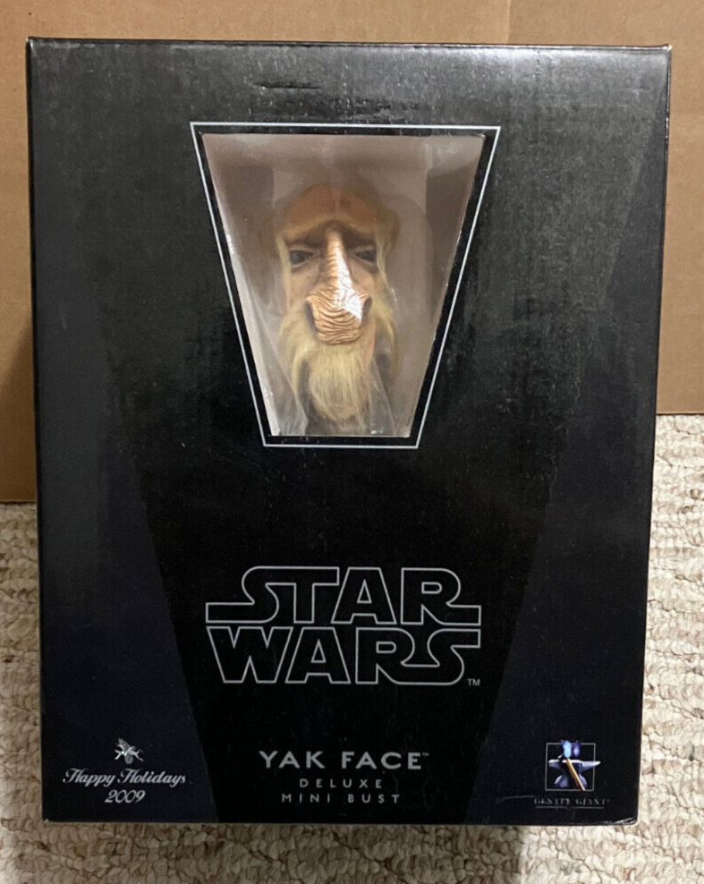 Gentle Giant Star Wars Yak Face holiday exclusive 1/6 mini-bust Jabba\'s Palace