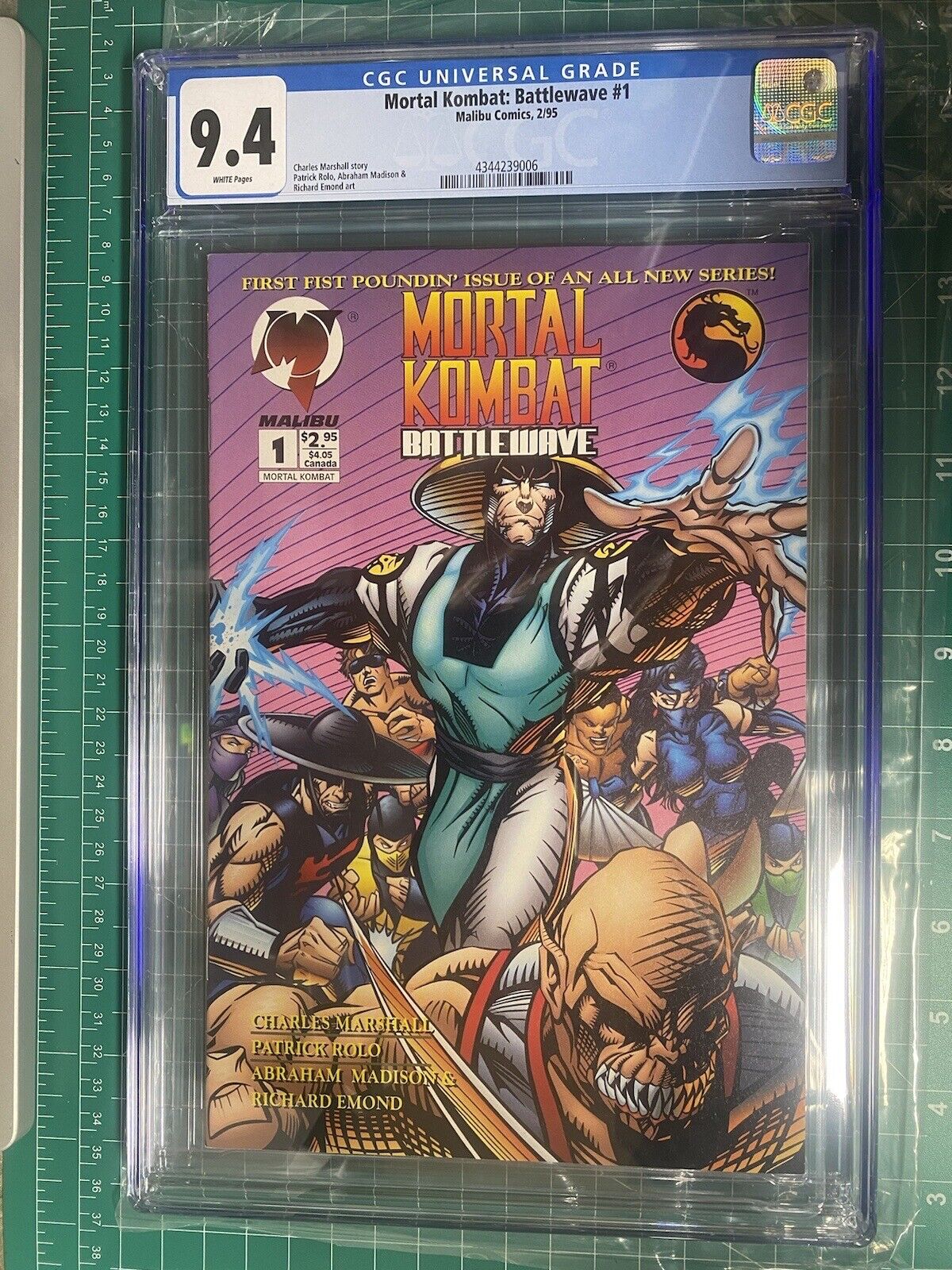 Mortal Kombat Battlewave #1 Cgc 9.4