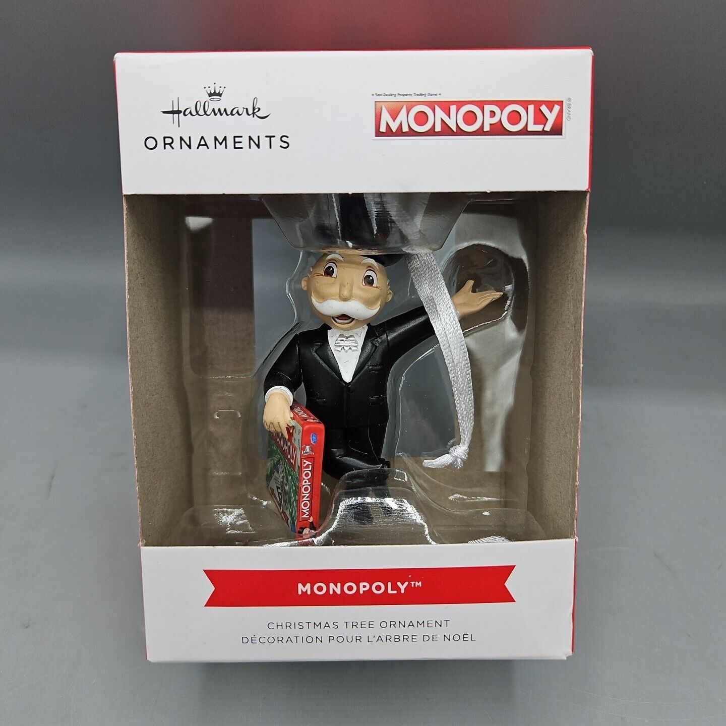 Hallmark Monopoly Man Christmas Ornament Board Game Keepsake