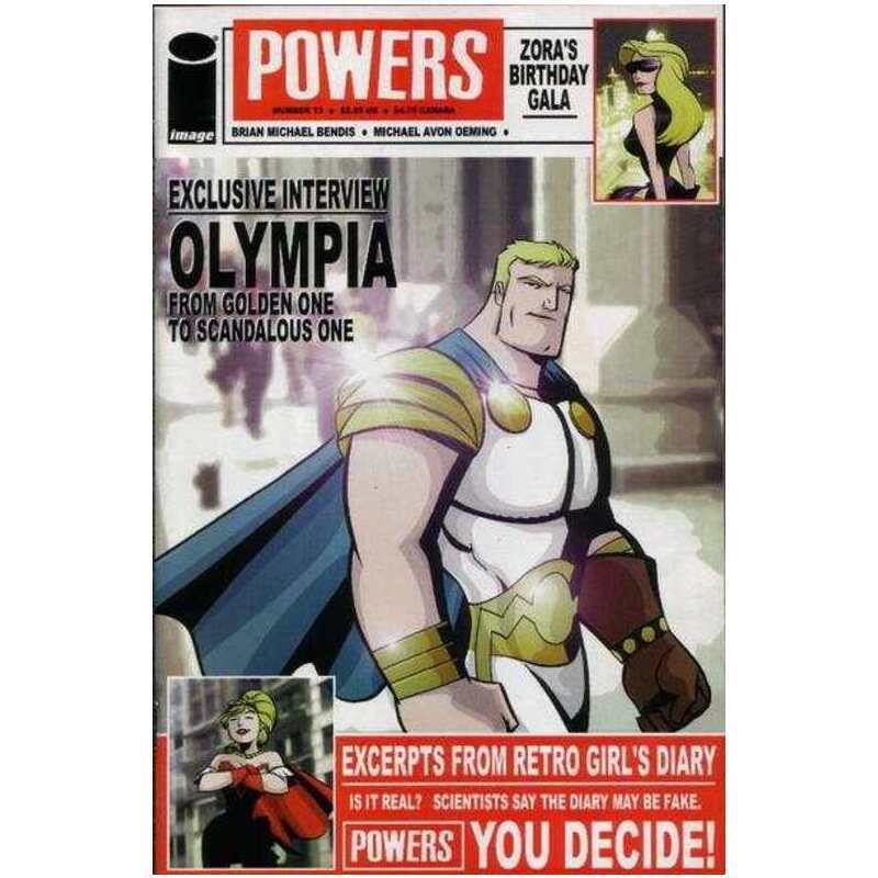 Powers #13  - 2000 series Image comics NM+ Full description below [s\\