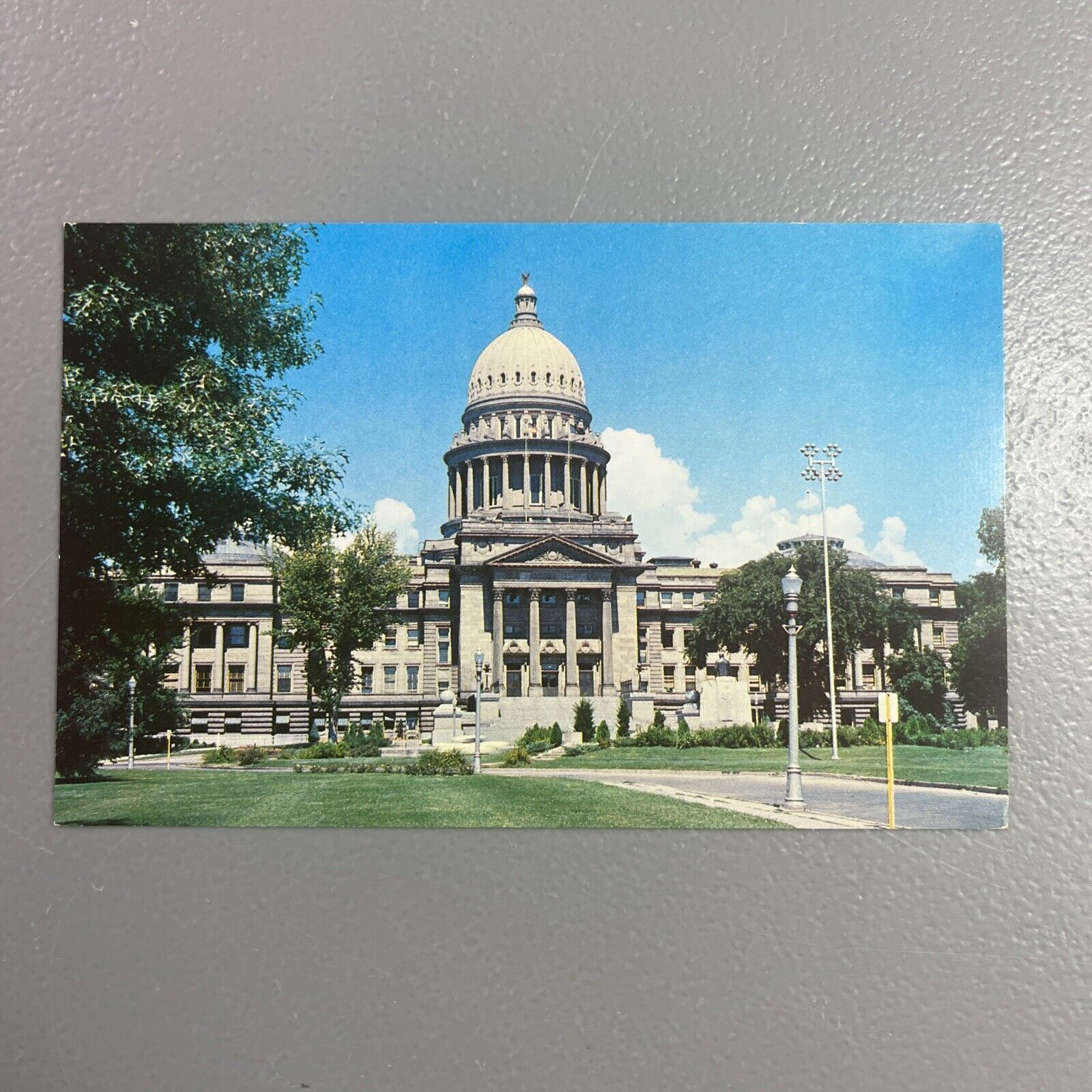Postcard Idaho Boise ID State Capitol Building 1960s Unposted Chrome
