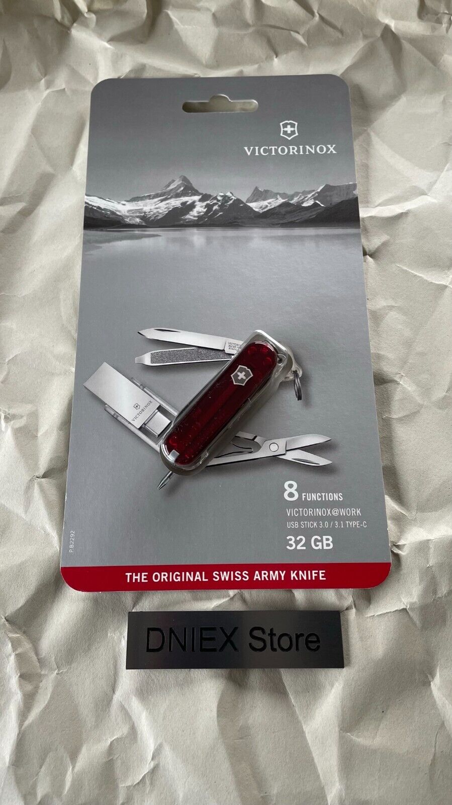 Victorinox 32GB USB memory multi-tool outdoor knife PC peripherals 8 functions