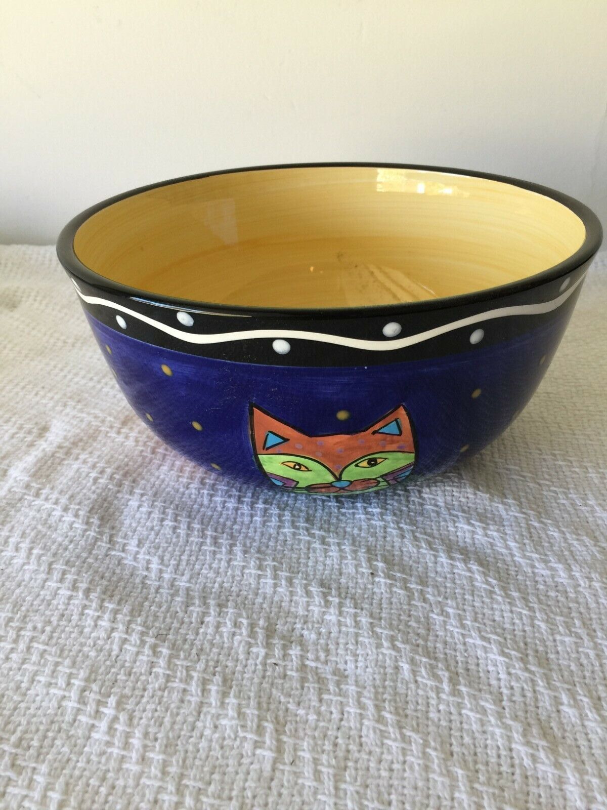 Hand painted bowl by Milson & Lewis