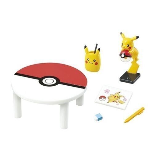Pokemon Welcome to Pikachu Room Re-Ment Mini Figure Practicing Illustrations #3