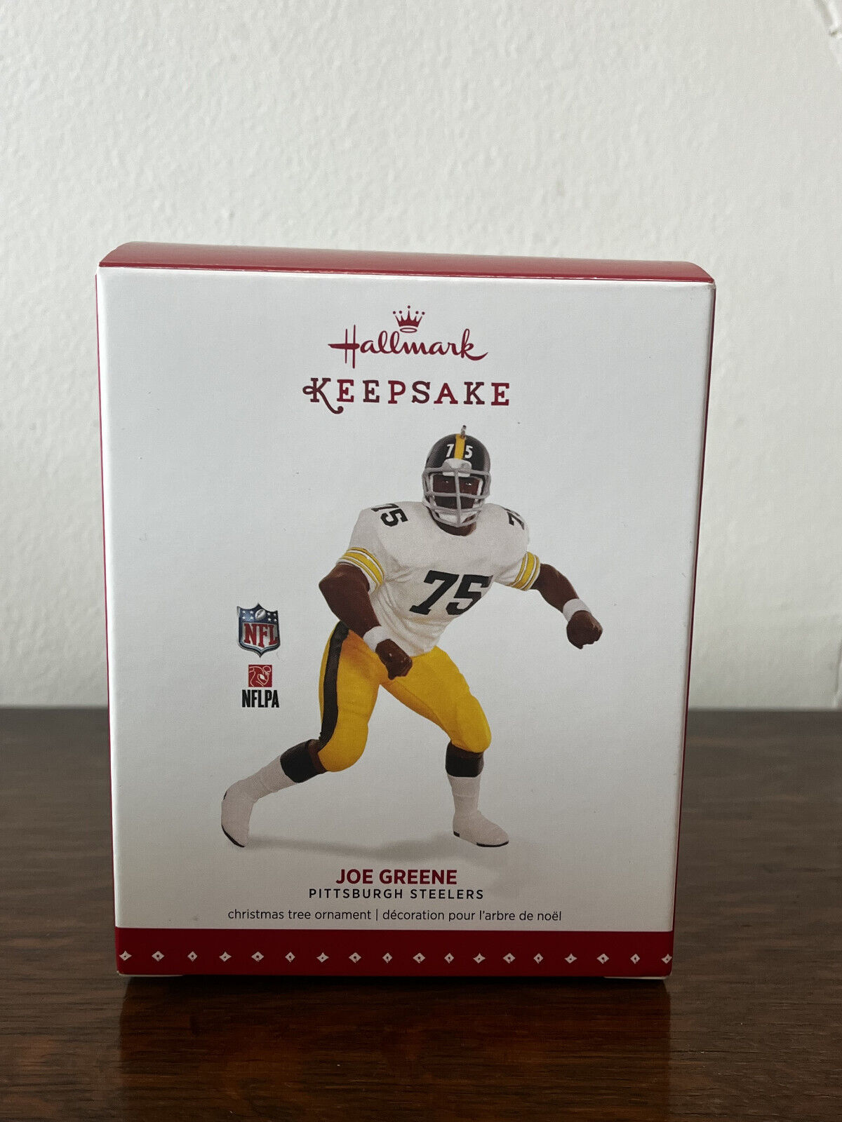 2015 Hallmark Keepsake Ornament Joe Greene Pittsburgh Steelers NFL Football