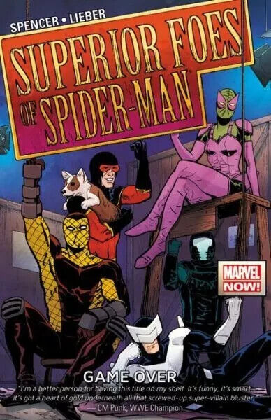 SUPERIOR FOES OF SPIDER-MAN VOL 3: GAME OVER Trade Paperback Graphic Novel NEW