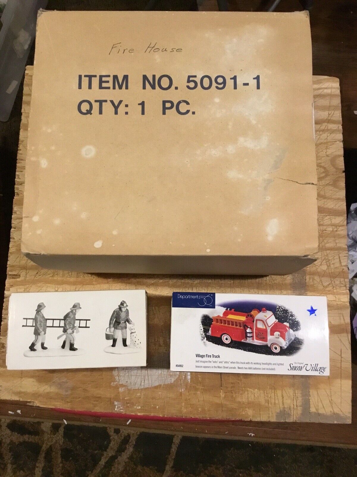 Department 56 Lot Of 3 #5091-1, #5546-8 & #54952