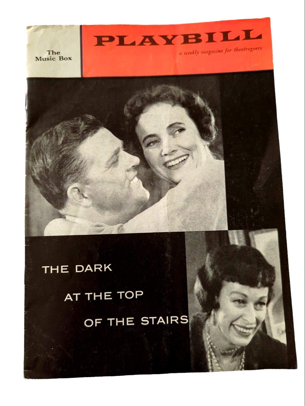 Vintage Playbill The Dark At The Top Of The Stairs The Music Box June 16, 1958