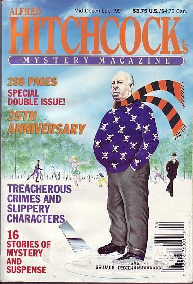 Alfred Hitchcock's Mystery Magazine Vol. 36 #13 VG- 3.5 1991 Stock Image
