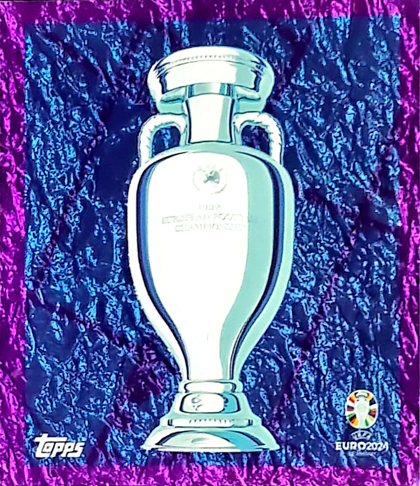 Topps UEFA EURO 2024 Sticker -- PURPLE/GREEN/ BLUE/ TOPPS FOIL -- PARALLEL