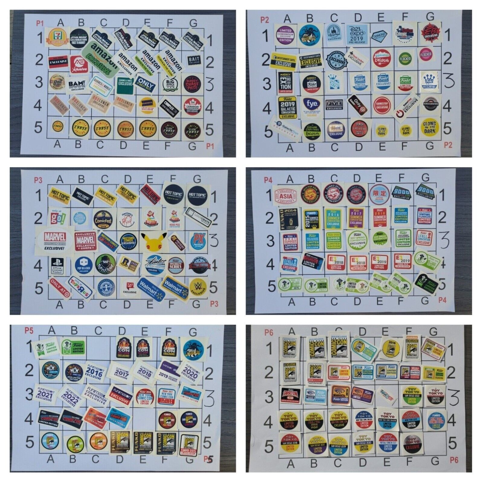 Funko pop replacement sticker stickers most varieties available 150+ designs