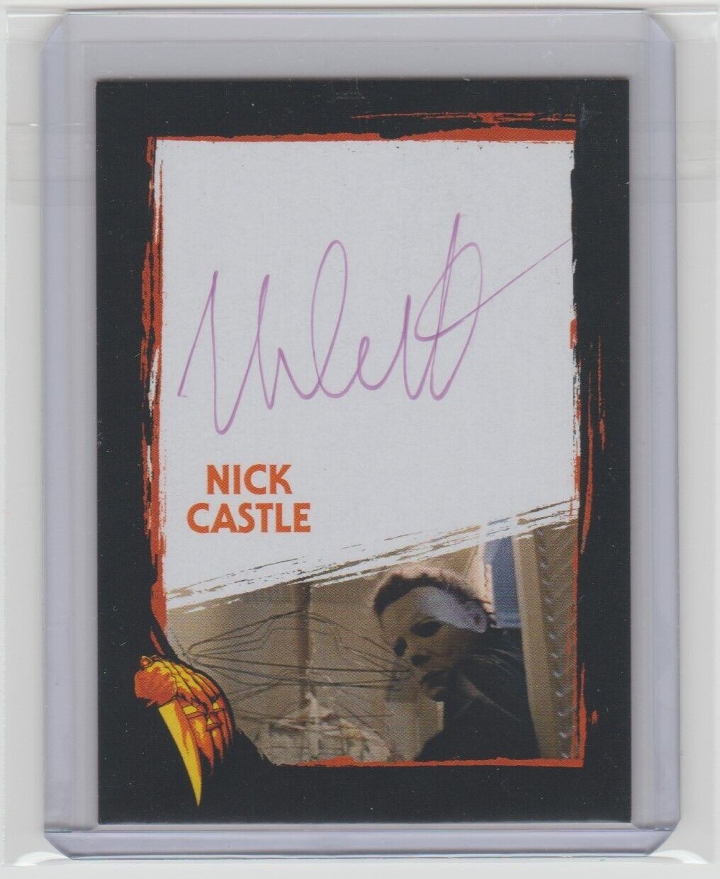 2019 Fright-Rags HALLOWEEN Autograph Auto NICK CASTLE - only 50 made GRAIL 🔥