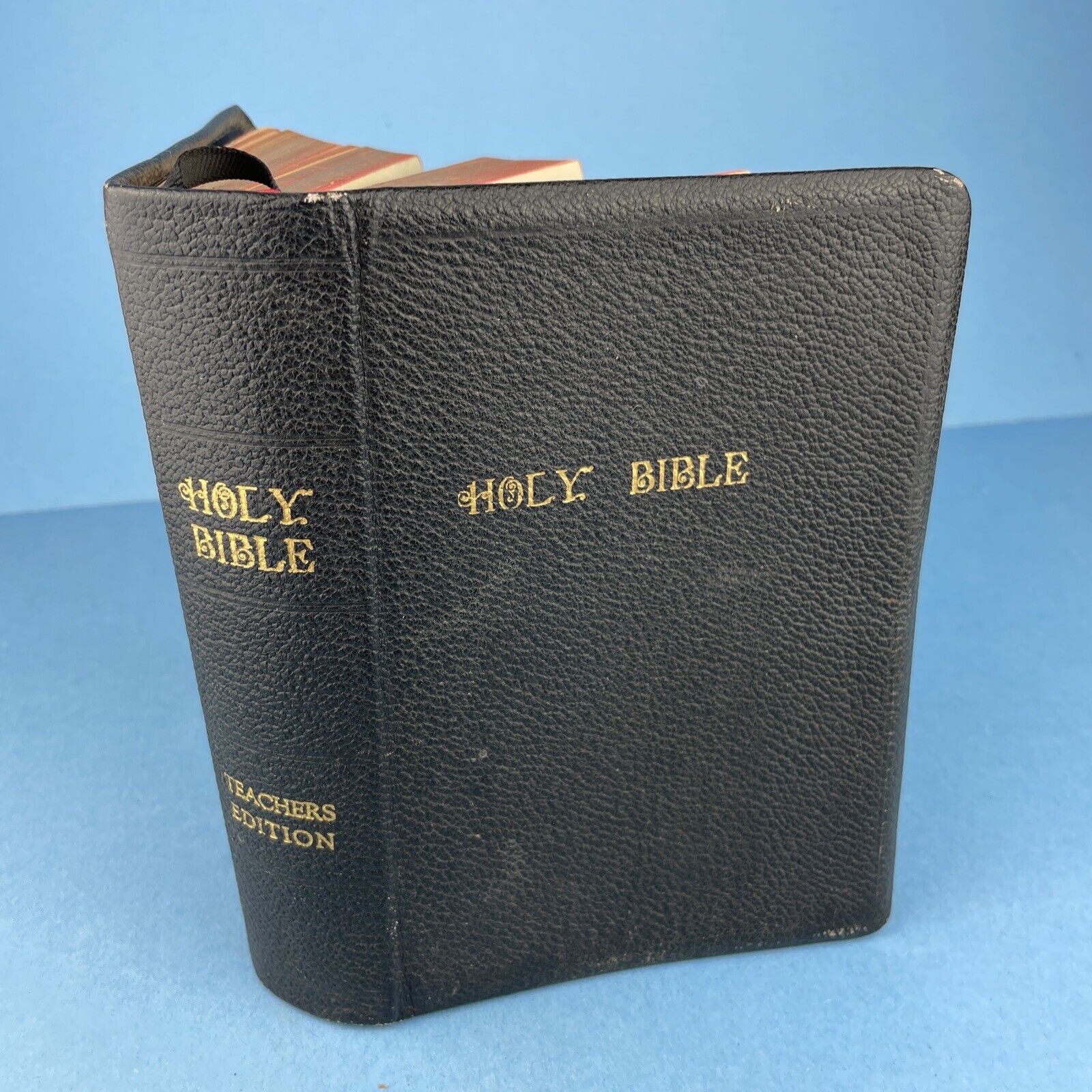 Holman New Self-Pronouncing Sunday-School Teacher\'s Holy Bible 1895 Vintage