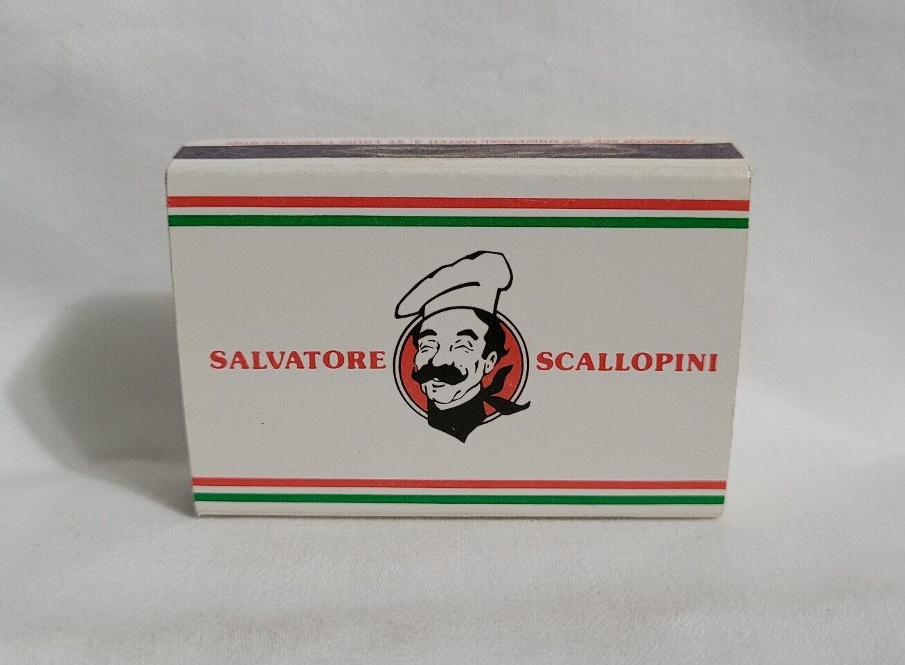 Vintage Salvatore Scallopini Restaurant Deli Matchbox MI IN Advertising Matches