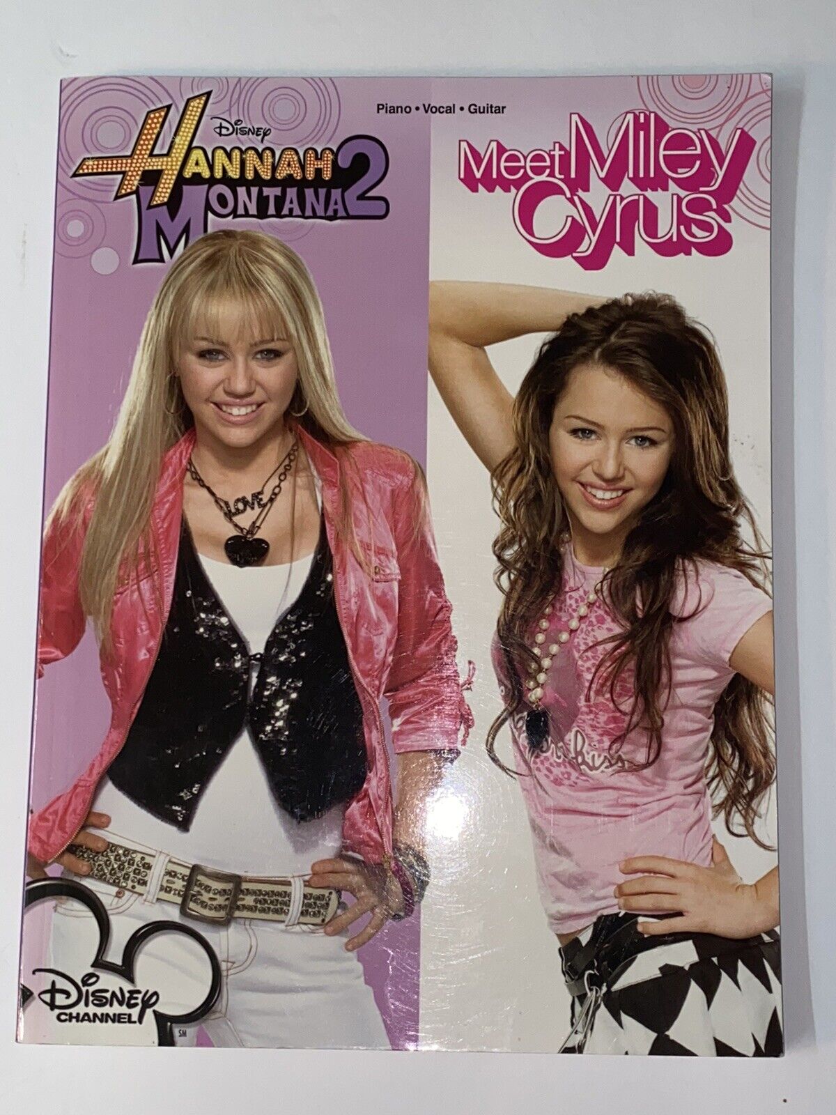 2008 Disney’s Hannah Montana 2 Meet Miley Cyrus Book