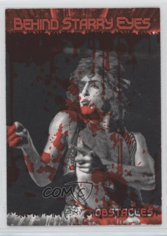 2009 Press Pass KISS 360 Blood-Spitting Paul Stanley Obstacles #50 d8k