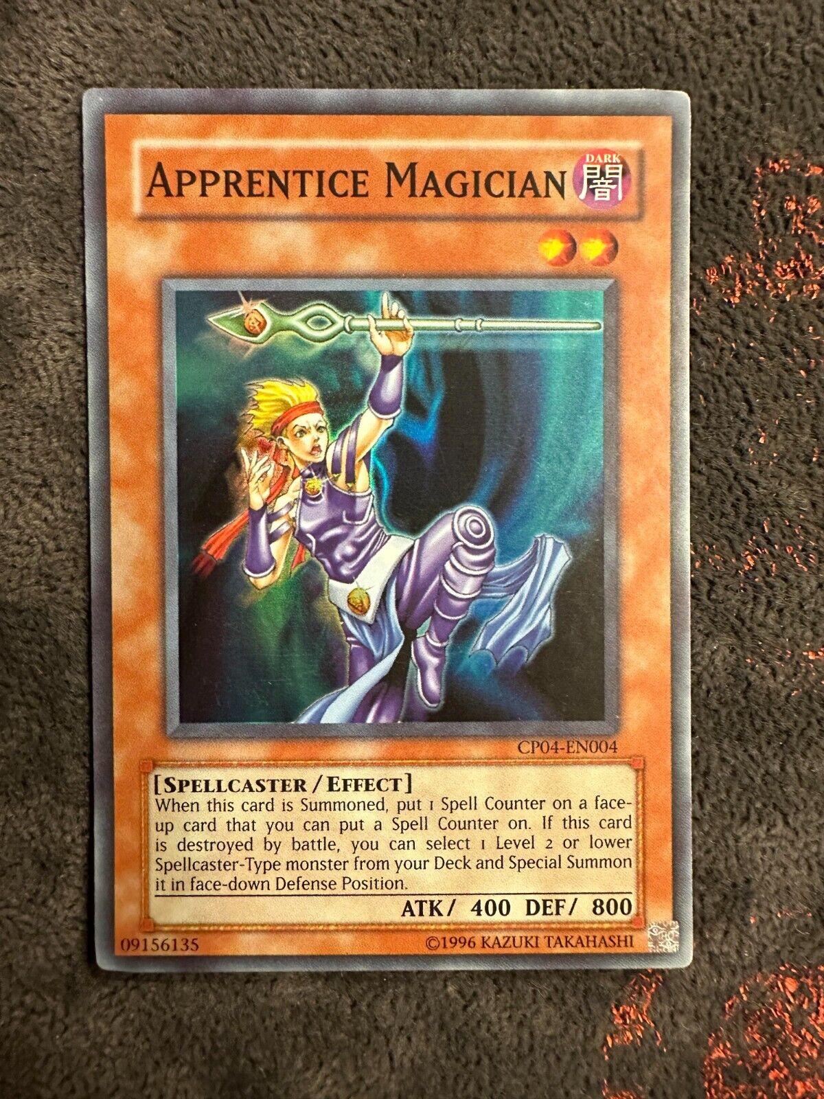 CP04-EN004 Apprentice Magician Super Rare Yugioh
