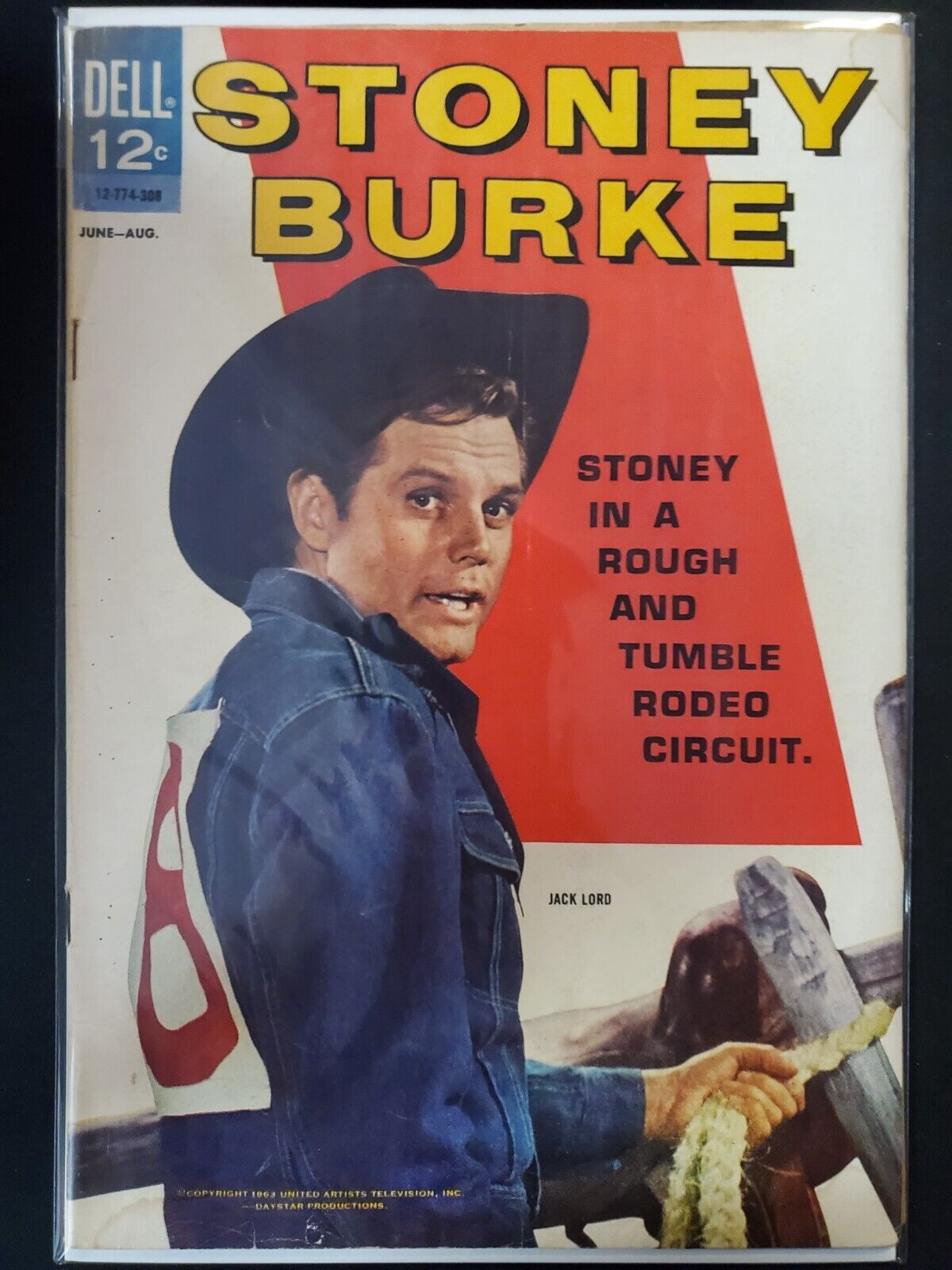 Stoney Burke #1 Dell 1963 VG/FN Comics Book