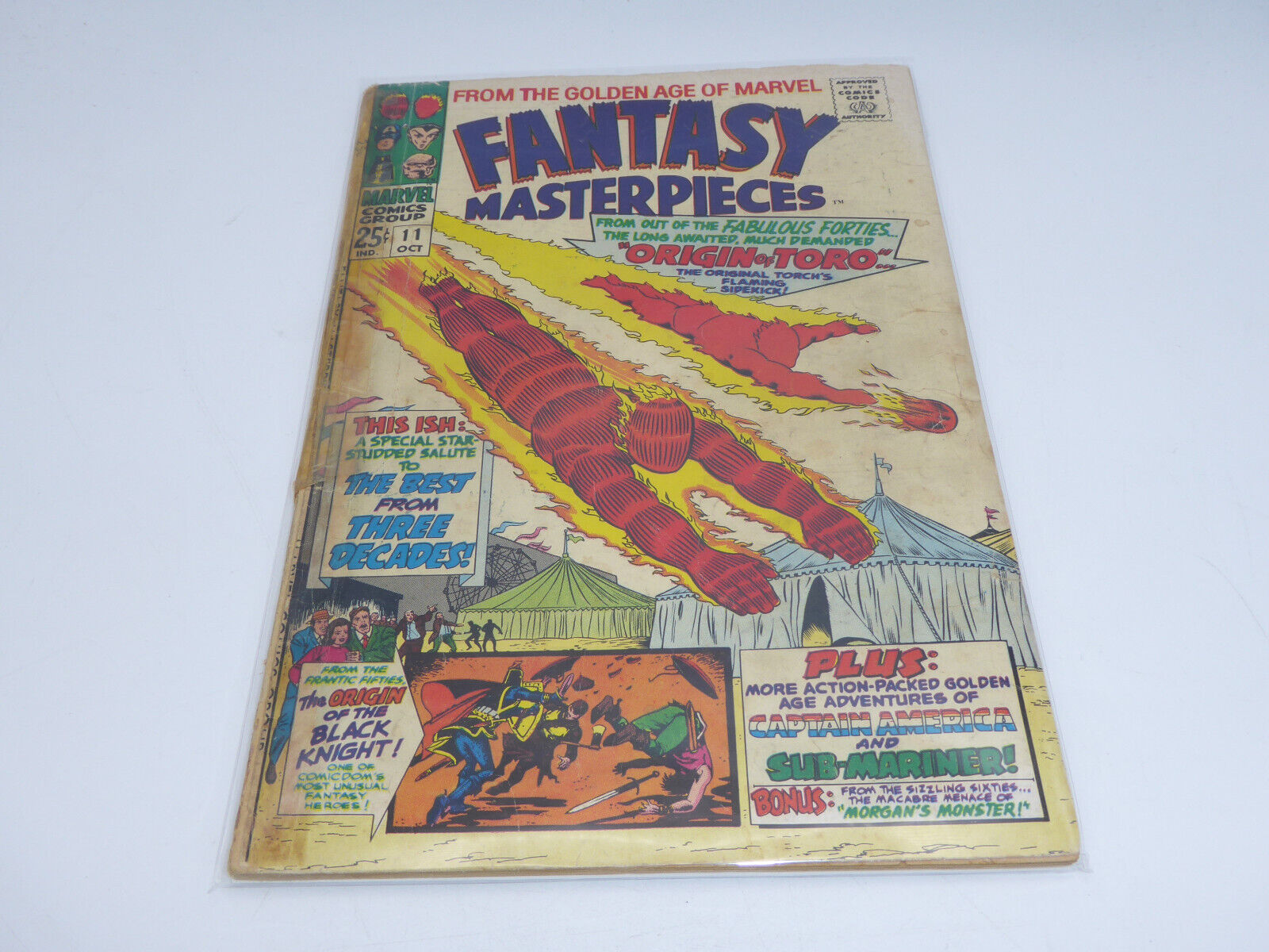 Fantasy Masterpieces #11  Origin of Torro & Black Knight, Namor, Kirby