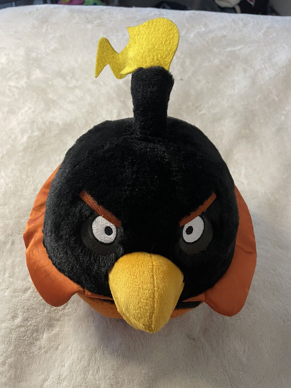 ANGRY BIRDS BLACK BIRD PLUSH FIG 9 inches 2012