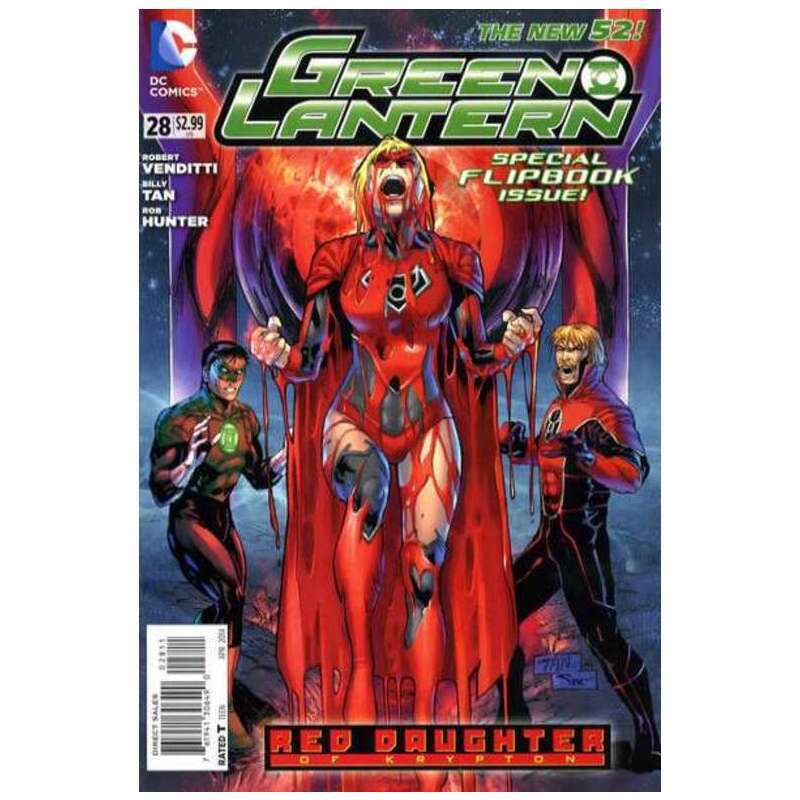 Green Lantern (2011 series) #28 in Near Mint + condition. DC comics [v^