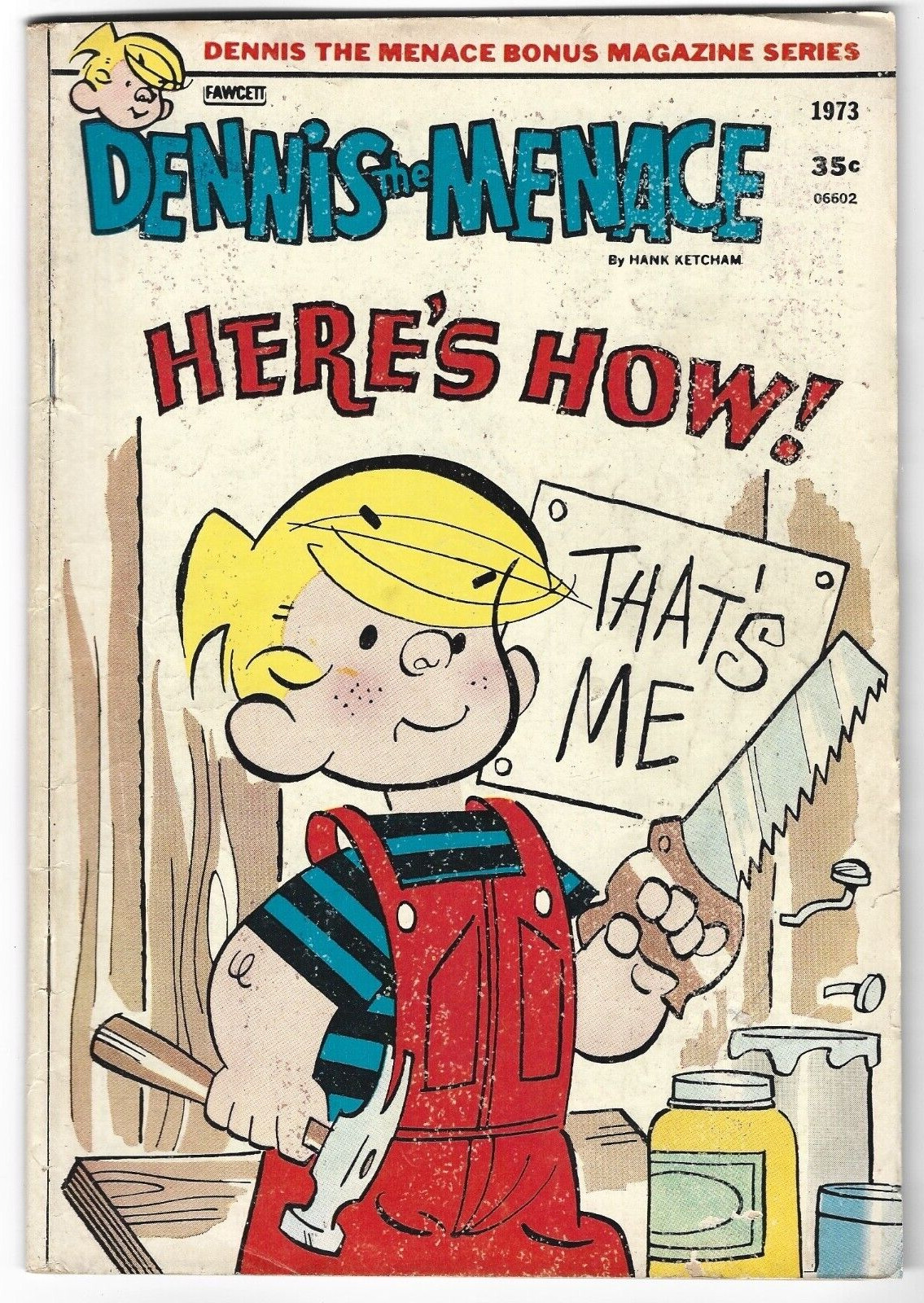 Dennis the Menace bonus magazine series 1973