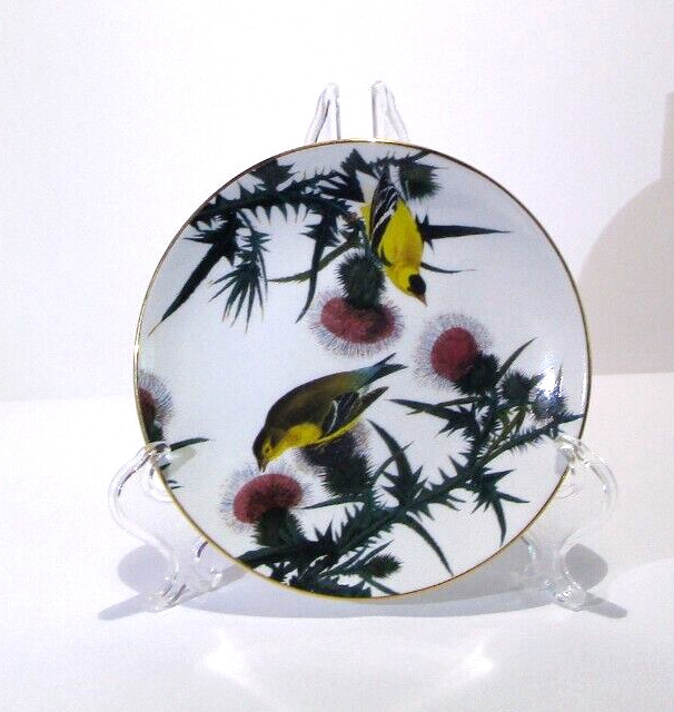 MINT Collectors Plate Audubon American Goldfinch
