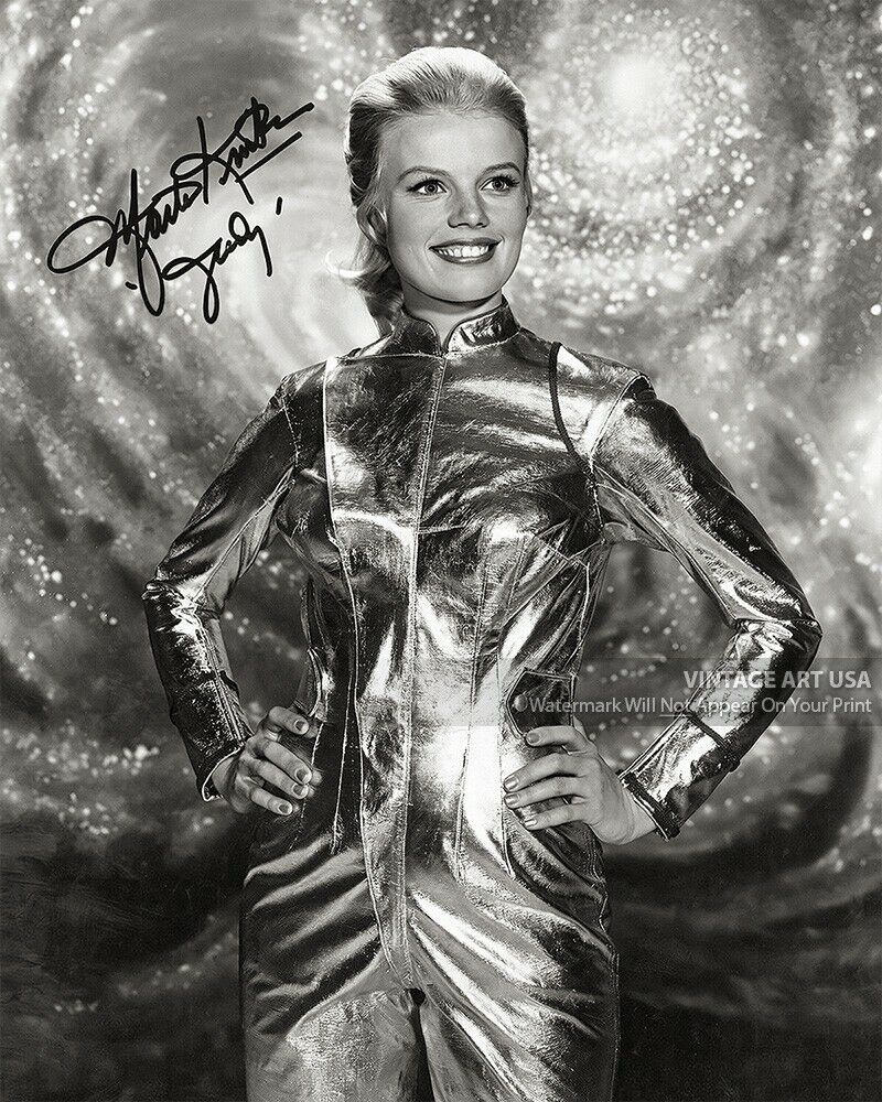 Lost In Space Autographed Promo Photo - Marta Kristen - Judy Robinson - Reprint