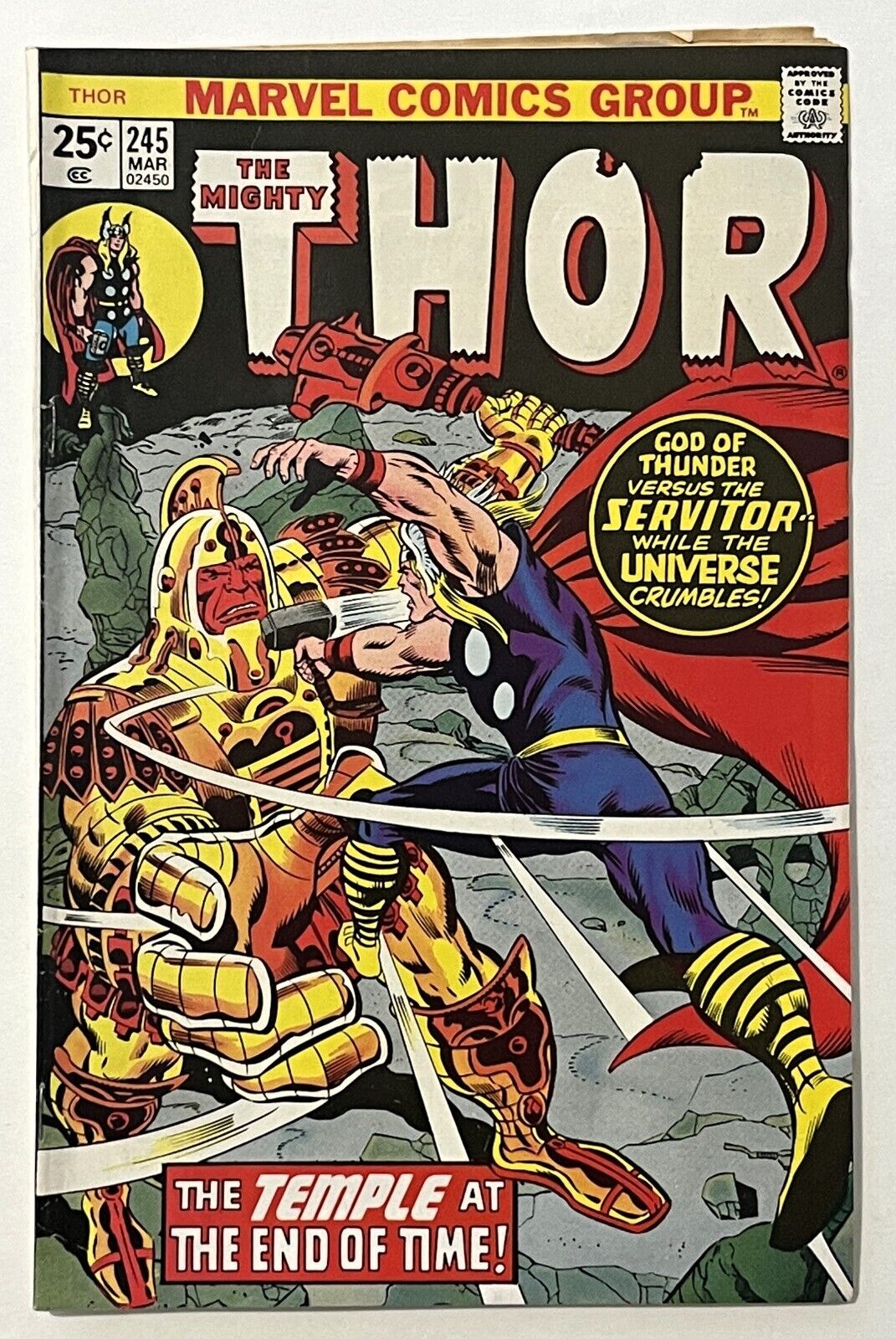Thor #245 - Marvel Comics 1976 - VG - 1st Appearance or He Who Remains - Key
