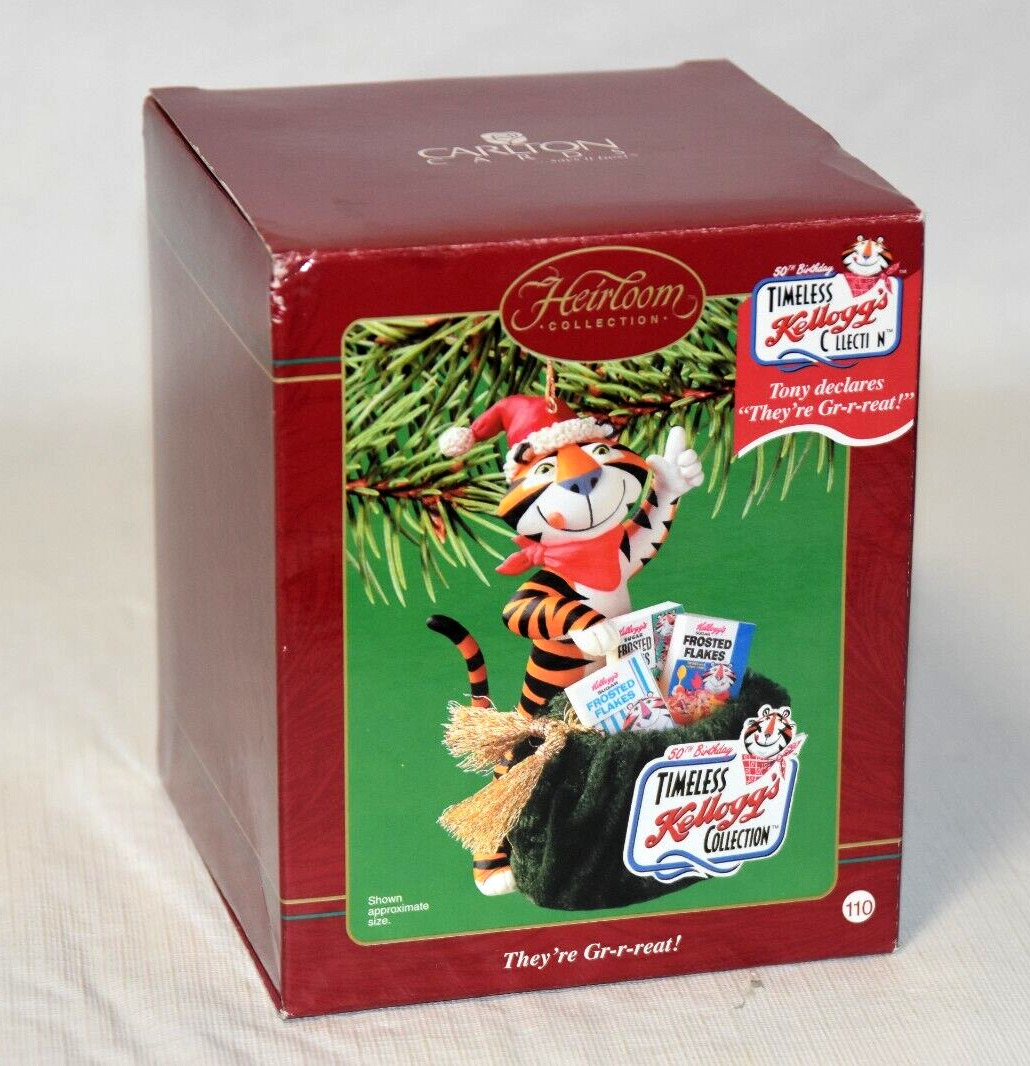 Carlton Cards 2003 Heirloom Collection - Timeless Kellogg\'s - Tony the Tiger
