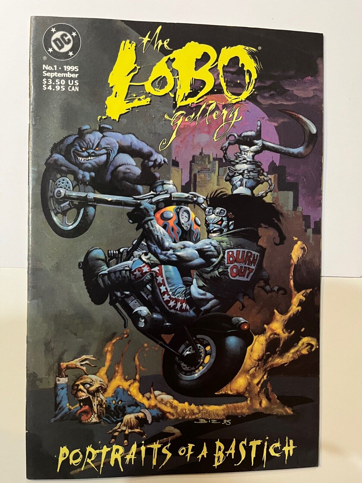 Lobo Gallery, Portrait of a Bastich #1 (1995) DC Comics