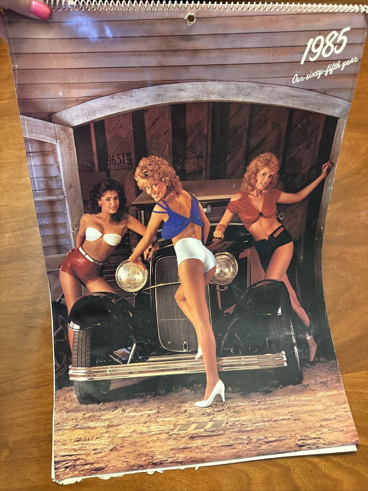 Vintage 1985 SNAP-ON TOOLS Calendar Original 21\