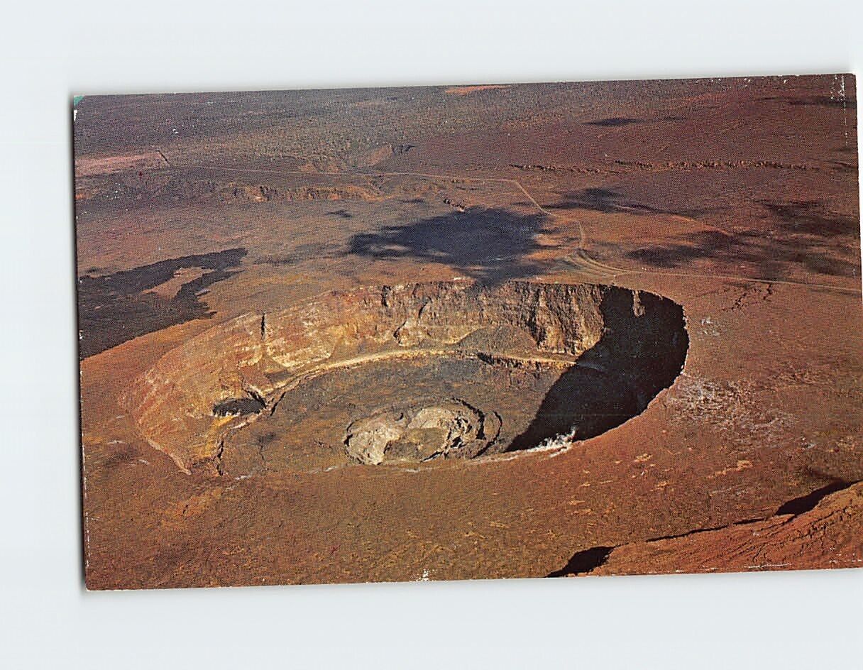 Postcard Halemaumau Crater Kilauea Volcano Hawaii National Park Hawaii USA